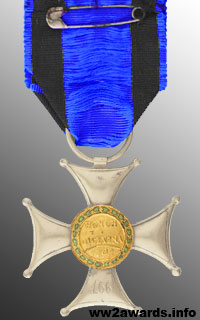 фотография Серебренный крест ордена Виртути милитари