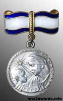 Медаль материнства