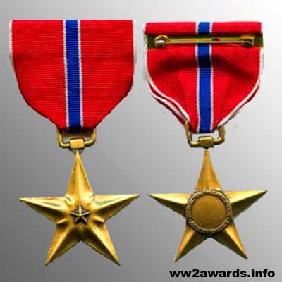Медаль Бронзовая Звезда фото