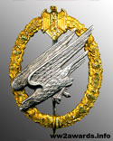 Нагрудный знак парашютистов