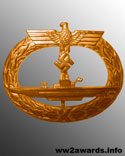 Нагрудный знак Подводников