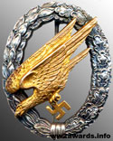 Знак Парашютистов Люфтваффе