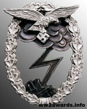 Знак За наземный бой для ВВС