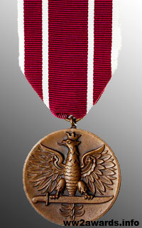 Медаль Армии 1939-1945 фото