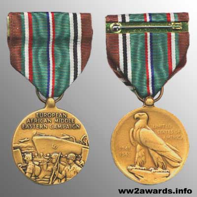 Медаль Европейско-Африканско-Средневосточной компании фото